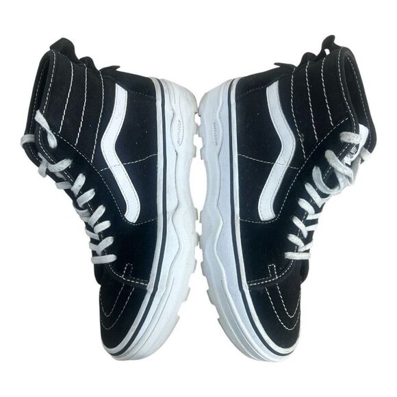 Vans Sentry Sk8-Hi Wafflecup Suede Women Size 6.5 Skate Shoes Black ULTRA CUSH - Picture 5 of 12